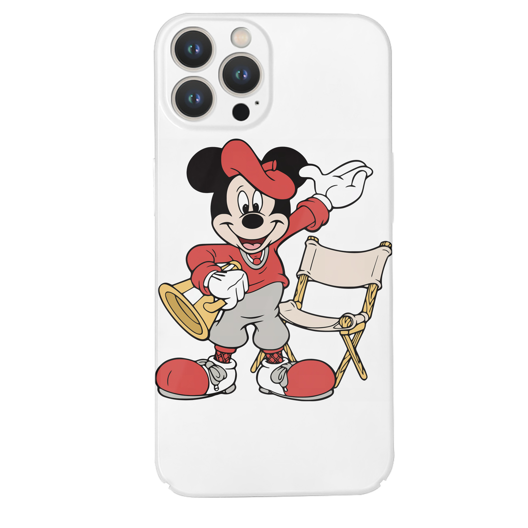 （画像用） ミッキーマウス Mickey Mouse 【iPhone 14シリーズ対応】ハードケース